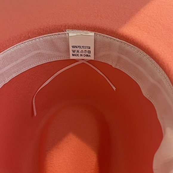 Orange Fendora Hat NEW - Picture 6 of 11